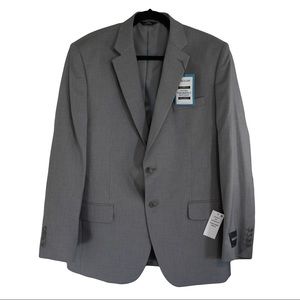 Haggar Tailored Fit Travel Performance Coat Suit 42 Regular